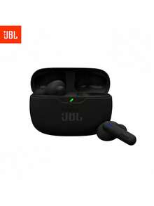 JBL WAVE BEAM 2 In-Ear Active Noise-Cancelling Headphones, Intelligently Adapt To Ambient Noise Reduction, IP54-Rated Rain And Sweat Resistance, Black