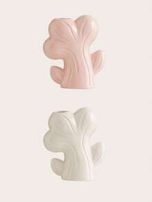 1 bucată vază în formă de copac, ornament decorativ pentru masă, artizanat ceramic, vază, stil desen animat, design creativ, aplicabil pentru cadou, festival, petrecere, casă, masă, decorare restaurant