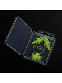 Schwimmnasenklemme, Silikon Schwimmnasenplugs mit wasserdichtem Silikagel, Mehrfarbig