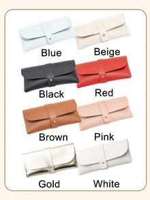 Personalized Leather Glasses Case, Soft Glasses Box, Bridesmaid Gift, Wedding Party Favors, Anniversary Gift, Mothers Day Gift, Gift For Her - Multicolor - View 9