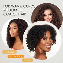 280ML 7-In-1 Curl Perfection Cream: Frizz Control + Bouncy Volume + All-Day Hold | Hydrating Formula For Waves & Curls | Unisex Styling Essential! - Multicolor - View 11
