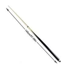 Pool Cue Stick Billiard Pool Cue Stick Lightweight Portable 2 Section - Black and White - View 2