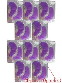 20pcs/10pairs Gel Eye Mask, Eye Care, Reduce Dark Circles, Smooth Fine Lines, Gel Eye Patches, Great Gift For Women, Friends, Christmas, Suitable For Both Men And Women