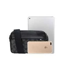 Coach F50715 Crossbody Camera Bag, Black/Grey - Dark Grey - View 6