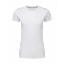 SG Womens/Ladies Signature Tagless TShirt (White) - White - View 1