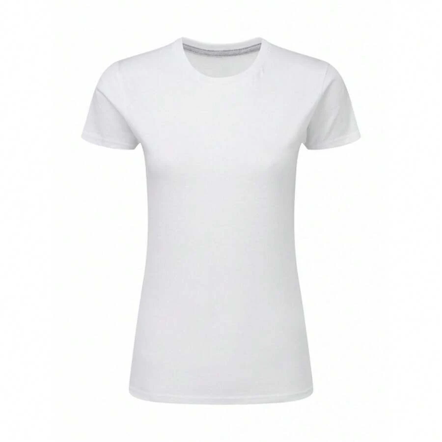 SG Womens/Ladies Signature Tagless TShirt (White) - White - View 1