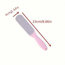 1/2/4pcs Large Double-Sided Foot Plate, Foot Scrubber, Foot Grinder, Foot Scrubbing Plate, Tool For Removing Dead Skin And Calluses, Foot Washing Brush, File