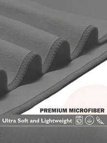 Casual Fitness Sports Towel, Quick-Dry Double-Sided Soft Yoga Mat Towel, Solid Color Portable Yoga, Fitness And Sports Mat Towel, Great Sports & Fitness Accessory, Suitable For Fitness, Sports, Beach, Yoga