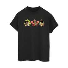 Disney Womens/Ladies Encanto Family Line Cotton Boyfriend TShirt (Black) - Coffee Brown - View 2