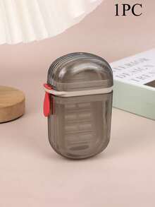 Doppelschicht-Design Reise-Seifenbox mit Deckel und 3-in-1 Mundspülbecher, wasserdichte Seifenbox, tragbarer 3-in-1 Mundspülbecher zum Zähneputzen, multifunktionaler Reise-Organizer, Mini-Luxus-Reise-Seifenbox für Zuhause, doppelschichtig versiegelt mit ablaufbarer Seifenbox, Rückkehr zur Schule