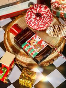 Christmas Lady Light Fragrance, Gingerbread Pattern Christmas Air Freshener, Persistent Floral Fragrance, Air Fragrance Spray - Ideal Christmas Gift, New Year's Day Gift, Thanksgiving Gift, Lady Air Freshener, Persistent Air Freshener, Christmas Fragrance