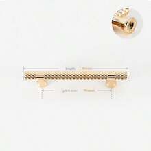 1pc Modern Minimalist Plastic Handle, Luxury Style Drawer Pull, Cabinet Door Knob