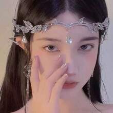 1件女性皇冠，適用於生日派對、宴會、婚禮、訂婚 - 銀色 - 查看 1