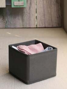 Waschbare Aufbewahrungsbox aus Vliesstoff 3 Stücke Set ohne Deckel, Schublade, kleine Aufbewahrungsbox, faltbar, Dreier-Set, Aufbewahrung für Unterwäsche, Socken, Dekorationen, Festdekoration, Raumdekoration, Heimdekoration, Schlafzimmerdekoration, Organizer, Heimspeicherung, für weiße T-Shirts Damen, schwarze Hosen Damen, Damen Winterkleidung, Kleideraufbewahrung