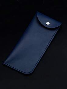 1 pièce Étui à lunettes portable coloré, étui à lunettes en PU léger et durable, convient pour les lunettes de lecture, sac de rangement accessoire d'usage quotidien pour hommes et femmes - Multicolore - Voir 8