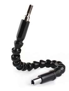 1 pieza Extensión de broca flexible universal: Varilla de conexión multiángulo para perforación de precisión, se ajusta a cualquier broca - No se requiere alimentación externa - Multicolor - Ver 7