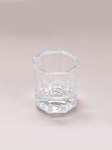 Đĩa thủy tinh pha lê đựng bột nhúng móng acrylic, monome và nước tẩy sơn móng tay (Hình bát giác có nắp bằng thép không gỉ, 1 chiếc) - Nhiều màu - Xem 12