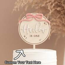 定制生日蛋糕装饰横幅，生日快乐蛋糕装饰，定制亚克力材质，适合任何场合，生日周年纪念祝福，亲朋好友聚会，个性化防水，是送给儿子、女儿、学生、年轻人的理想礼物，也适合情人节、婚礼、母亲节、生日、父亲节、毕业典礼等场合。 - 彩色 - 查看 4