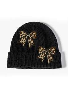 2 件豹纹蝴蝶结刺绣布贴，时尚百搭涤纶熨烫/缝制贴花，适用于服装、包包、鞋子、窗帘、家居装饰 - 彩色 - 查看 6