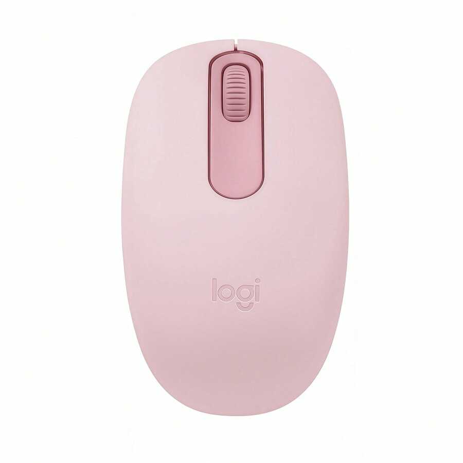 Logitech M196迷你無線藍牙滑鼠 超薄便攜設計輕巧易攜帶 靜音按鍵 持久續航適合差旅與日常辦公 粉紅色 - 粉色 - 查看 1