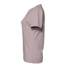 Womens/Ladies CVC Jersey Relaxed Fit ShortSleeved TShirt (Heather Pink Gravel) - Pink - View 3