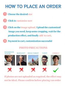 Printstory Customized Fleece Jumpsuit, Personalized With Human, Family Member, Pet, Cartoon, Holiday-Themed Interesting Graphics, Great For Christmas, Holiday Gifts - White - View 6