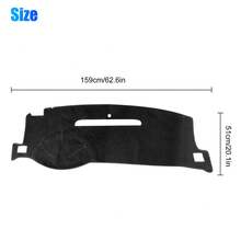 Dashboard Pad Dash Cover Mat For 2007-2014 Chevy /Tahoe/Suburban Black - 1 - 查看 8