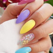 Press On False Nails - Set Of 24 Colors - View 4
