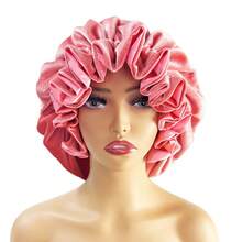 1 chiếc mũ len sợi polyester thường ngày, dùng hàng ngày, dùng được cho mọi mùa - nhung - Xem 10