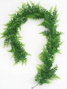 3pcs Artificial Bamboo Leaf Vines - Suitable For Home, Yard, Air Conditioner Pipe Cover, Indoor/Outdoor Hanging Decor, All Seasons Home Decor Christmas Decorations Room Decor Christmas