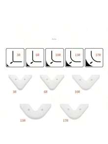 5-In-1 Silicone Scraper Sealant Smoothing Tool Set, Caulk Removal, Polishing, Grouting, Flooring Mold Cleaning, Manual Tool Kit, For Men - Multicolor - View 10