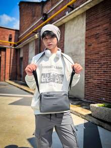 男士尼龙腰包、单肩包、斜挎包、适合旅行、日常穿着、极简主义、个性化、时尚、复古、商务、时尚、学院风、男女通用、防水、多层收纳、多功能、多隔层、男士、学生、适合万圣节、圣诞节、情人节、父亲节、送给男朋友、朋友、父亲的礼物 - A - 查看 7