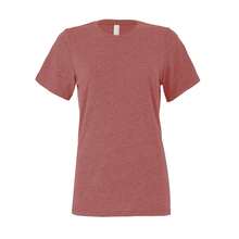 Womens/Ladies CVC Jersey Relaxed Fit ShortSleeved TShirt (Heather Mauve) - Mauve Purple - View 1