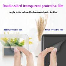 For Kindle 2024/2022 11th Generation 6 Inch E-Reader Case Smart Cover C2V2L3 RS23CV Hand Support Acrylic Protective Shell Auto Wake/Sleep Folio Cover