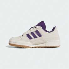 Adidas FORUM LOW CL J 青少年篮球运动鞋 JR0381 - 白色 - 查看 2