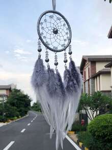 Easypie Selection 1PC Car Accessories, High-End Temperament, Dream Catcher, Rearview Mirror Pendant, Feather Car Pendant, Personalized Decoration,Best Gifts For Friends, Graduation Gifts, Back-To-School Gifts, Christmas Decorations, Valentine's Day Gifts, Gifts For Mom And Dad, Halloween, Thanksgiving, Personalized Gifts, Birthday Gifts, New Year Gifts