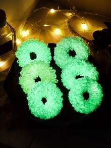 4 pièces - Bouquets d'accessoires pour cheveux lumineux dans le noir pour femmes - Bouquets d'accessoires pour cheveux, bouquets d'accessoires pour cheveux lumineux, bouquets d'accessoires pour cheveux en fil coloré qui brillent dans le noir, accessoires pour cheveux de fête de carnaval, accessoires pour cheveux lumineux dans le noir pour festival de musique et fête de carnaval. Cadeau de Nouvel An, Noël, Décorations de Noël, Décorations de Noël pour la maison, Cadeaux de Noël.