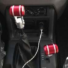 1pc Car Gear Shift Knob Airplane Joystick Gear Shift Head Metal Gear Shift Knob Universal Gear Shift Lever Personalized Shift Knob - A - View 5