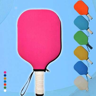 Pickleball Racket Sleeve Protector Bag Paddle Case Neoprene Pickleball Paddle Cover Case For Practice Training