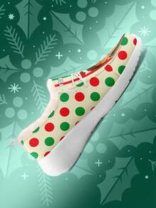 Christmas Custom Fur-Lined Loafers, Custom Personalized Photo & Name Design, Warm Soft Slip-On Winter Shoes For Men & Women, Perfect Gift For Christmas