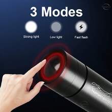 600.000 LM amphibische LED Tauchlampe, Unterwasser Tauchlampe mit IPX8 Wasserdichtigkeit, professionelle Hochleistungs-Tauchlampe, 18650 wiederaufladbare Batterie, 12 Stunden Laufzeit, 800 m Tauchtief, geeignet für Angeln, Strandsuche und Unterwasseroperationen