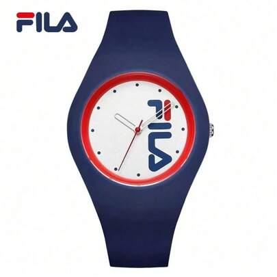 FILA Quartz Watch For Men & Women – Waterproof, Sporty & Stylish | One-Piece Silicone Design For Work, School, Gifts & More