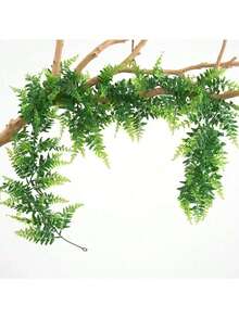 3pcs Artificial Bamboo Leaf Vines - Suitable For Home, Yard, Air Conditioner Pipe Cover, Indoor/Outdoor Hanging Decor, All Seasons Home Decor Christmas Decorations Room Decor Christmas