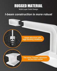 Hat Rack Hat Storage (4-Pack), Multi-Purpose Hat Organizer, Strong Adhesive Hat Hooks Wall Organizer Baseball Caps, Two Mounting Options Hook, White - White - View 8