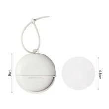 50PCS Hojas de jabón de papel desechables para viaje, mini hojas de jabón de papel, jabón en escamas portátil para viajes al aire libre - Rosa - Ver 8