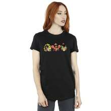 Disney Womens/Ladies Encanto Family Line Cotton Boyfriend TShirt (Black) - Coffee Brown - View 3