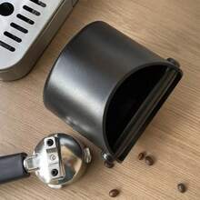 Non-Slip Black/Green ABS Coffee Tamper With Removable Tamping Rod - Coffee Ground Dust Box, Essential Household Coffee Tool For A Clean Workspace | Stylish Design | Easy To Clean Container, Perfect Choice For Coffee Bar - Multicolor - View 3