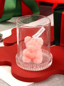 Bougies ours, décorations de Noël, décoration créative pour chambre à coucher, décoration de salon, bougies parfumées pour la Saint-Valentin, idéales pour la décoration de Noël, de fête, de fête, les dîners aux chandelles, la création d'ambiances intérieures, les mariages, la décoration de table et les salles de réception. La Saint-Valentin répond à la fois à un besoin de signification rituelle et de sentiment de sécurité. Cadeaux de Noël.