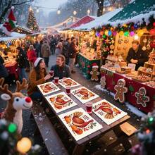 1pc/4pcs/6pcs/100pcs Autumn Thanksgiving Turkey Pattern Printed Placemats, Heat-Insulating Placemats, Suitable For Home Decoration, Holiday Dining, Kitchen And Party Decoration, Party Placemats, Can Be Given As Thanksgiving Gifts - Multicolor - View 8