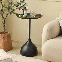 Vintage Iron Art Side Table, Sofa End Table, Small Coffee Table For Living Room, Bedside Storage